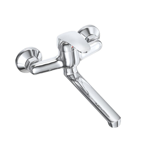 AQUASAN Uno baterija zidna L lula 200 mm 300804-L2